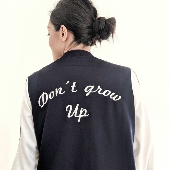 Zara Jackets & Blazers - Zara Don’t Grow Up Bomber Jacket